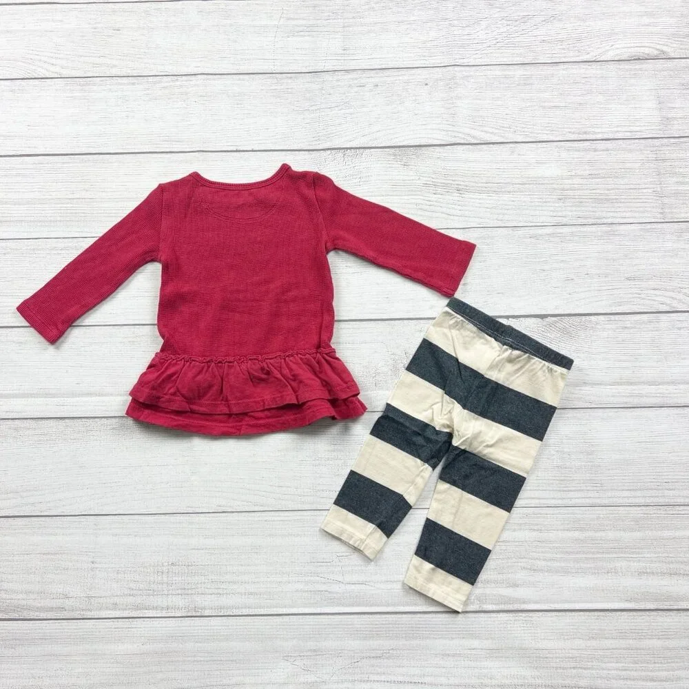 Burt’s Bees Baby Peplum Outfit - Picture 4 of 4